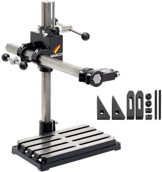 Wabeco Bohrständer Fräsständer BF1242 mit Spannpratzen Satz 10-teilig vertikal/horizontal Säule 500 Ausleger 500 mm