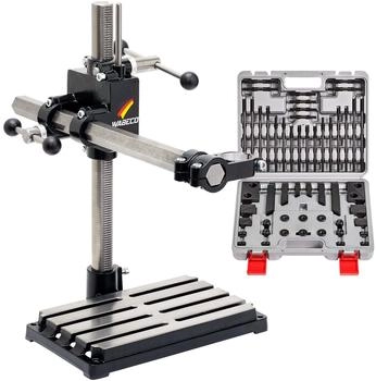 Wabeco Bohrständer Fräsständer BF1242 mit Spannpratzen Satz 58-teilig vertikal/horizontal Säule 500 Ausleger 500 mm
