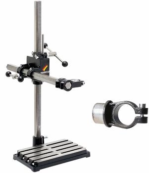 Wabeco Bohrständer Fräsständer BF1243 mit Spannvorrichtung vertikal/horizontal Säule 750 Ausleger 500 mm
