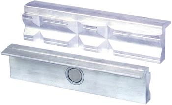 HEUER Magnet Schutzbacke Typ Prismen f&uuml;r Schraubstock 180 mm Aluminium (109180)