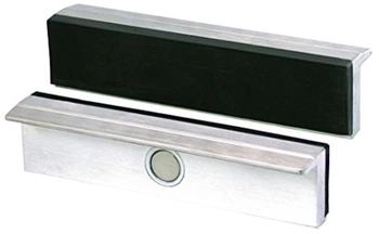 HEUER Schutzbacke Typ G f&uuml;r Schraubstock 140 mm, Aluminium mit Gummibelag (112140)