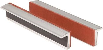 KS Tools Alu-Schraubstock-Schonbacken mit Gummibesatz, 140 mm (914.0092)