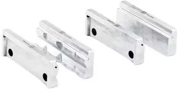 Fein VersaMAG Schutzbackenpaar Prisma (P) + Blank (B) 110mm Aluminium (90701010010)