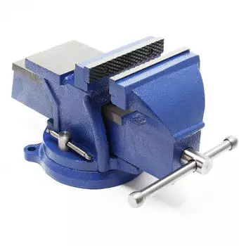 Wiltec Schraubstock Heavy Duty mit Amboss 150mm Klemmbacke (61865)