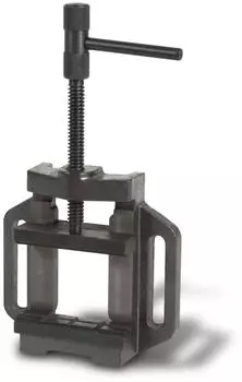 Eberth Maschinenschraubstock Grauguss/Stahl, Backenbreite 100mm, Spannbreite 89mm (BV3-100F)