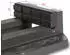 Eberth Maschinenschraubstock Grauguss/Stahl, Backenbreite 100mm, Spannbreite 89mm (BV3-100F)