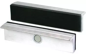 HEUER Schraubstockschutzbacke Typ G 150mm Gummibelag Aluminium (112150)