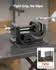 VEVOR Maschinenschraubstock kippbar 108mm Backenbreite 0-90° (QKD-100)