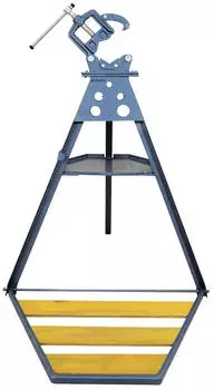 Tecwerk Rohrbieger Spannweite 60mm, Rohr-&Oslash; 2 Zoll, 5 Biegel&ouml;cher (2000830755)