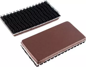 Bernstein Ersatzbacken Leder/Klett 50mm Schonbacken Schraubstock (9-900-K50-LEDER)