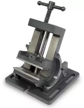 Eberth Maschinenschraubstock 90&deg; kippbar, Stahlguss, Backenbreite 100mm (TC3-100A)