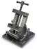 Eberth Maschinenschraubstock 90° kippbar, Stahlguss, Backenbreite 100mm (TC3-100A)