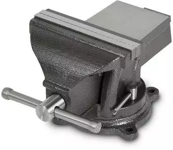 Eberth Schraubstock mit Amboss, Gusseisen, 150mm Backenbreite, 360&deg; drehbar (BV3-150ST)