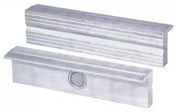 HEUER Schraubstockschutzbacke Typ N 125mm Rillenprofil Aluminium (110125)