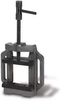Eberth Maschinenschraubstock Backenbreite 150mm, max. Spannbreite 129mm, Grauguss/Stahl (BV3-150F)