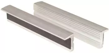 KS Tools Schraubstock-Schonbacken aus Aluminium, strukturiert, 175mm (914.0084)