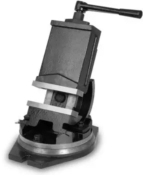 Eberth QHK Maschinenschraubstock Stahlguss 160mm, 125mm Spannbreite, 360&deg; drehbar (TC3-QHK160)