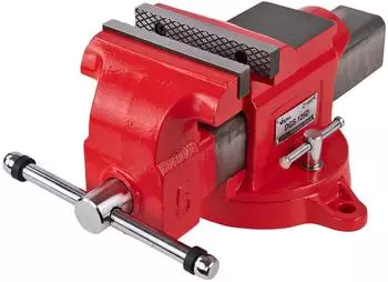 Dema Guss-Schraubstock drehbar 125mm, 360&deg;, Spannweite 130mm (21460)