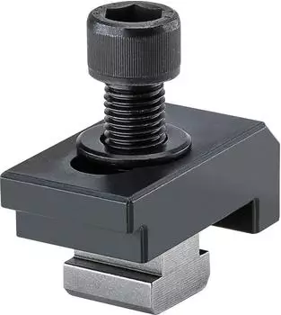 R&ouml;hm Einfach-Spannpratze T-Nut 20, Gewinde M16x65 (155722)