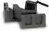 Eberth Winkelschraubstock 90°, Gusseisen, 104mm Backenbreite, 60mm Spannweite (BV2-75S)