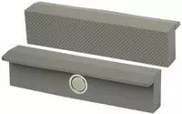 HEUER Polyurethan Riffel Schutzbacke mit Magnet - 160 mm