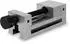Eberth Präzisionsschraubstock mit Spindel, Backenbreite 100mm, Spannweite 125mm (AK1-PS-GG100)