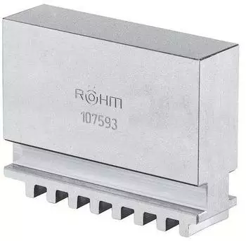 R&ouml;hm Vier-Backen-Satz DIN 6350 BL 400mm, ungestuft, ungeh&auml;rtet (107644)