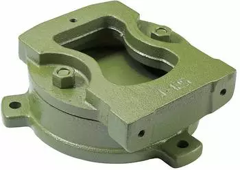LEINEN Drehteller Junior f&uuml;r Schraubstock 100mm, grau (DT/L/JR 100)