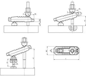 AMF Aufsatz Nr. 6445 mit drehbarer Kugel, &Oslash;45mm (72819)