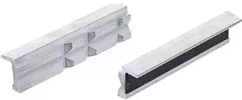 BGS Schraubstock-Schutzbacken Aluminium 125mm, 2-tlg. (9284)