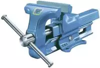 Heuer Schraubstock Front 100120, 120mm Backenbreite, geschmiedet, Spannweite 150mm