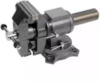 5' Schraubstock 125mm Drehbar 360&deg; Tischschraubstock Werkbank Amboss Mit...