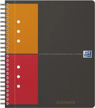 Oxford Collegeblock Easybook A5 80 Blatt 80g/qm kariert