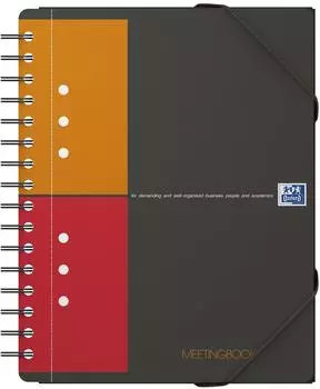 Oxford International Meetingbook A5 5mm 80 Blatt kariert