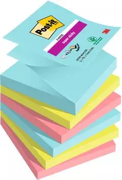 Post-it Super Sticky Z-Notes Miami farbsortiert (R3306SMI)