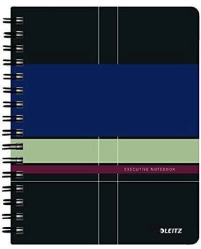 Leitz Executive Collegeblock A5 kariert spiralgebunden mit PP-Einband