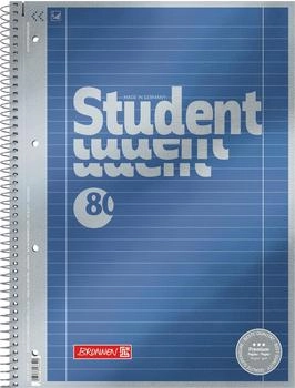 Brunnen Student Premium Collegeblock A4 Liniert (1067127)