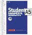 Brunnen Collegeblock Student - A5, Lineatur 4, 80 Blatt, blau