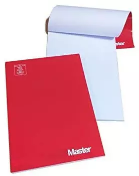 Pigna Master Schreibblock A4 kurzseitig gebunden, blanko, 5er-Pack (0208521BI)