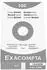Exacompta Bristol-Karteikarten 74x105mm kariert 5x5 ungelocht, 10x100 Stück (13200BPACK)