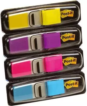 Post-it Index Mini Haftmarker 11,9x43,2mm 4-farbig, 35 Blatt (683-4AB)