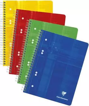 Clairefontaine Studium Collegeblock A5+ Blanko 90g 160 Seiten 5er-Pack (8570C)