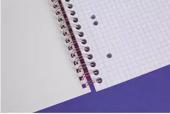 Clairefontaine Studium Spiralblock A5+ kariert 90g, 5er-Pack (8572C)