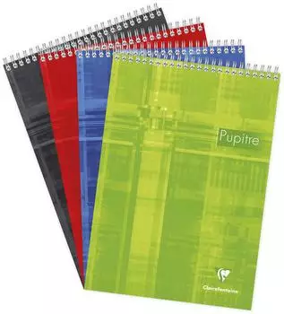 Clairefontaine Bloc Pupitre Spiralblock A4 160 Seiten liniert 90g (8155C)