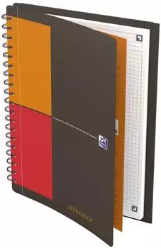 Oxford International Meetingbook B5, kariert 5mm, 80 Blatt (400080788)