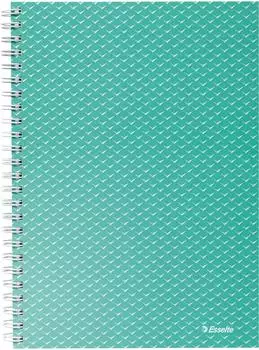 Esselte Colour'Breeze Collegeblock A5, kariert, gr&uuml;n (628467)
