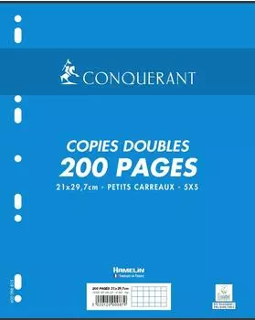 Conquerant Conqu&eacute;rant Sept DIN A4, kariert, 100 Blatt (100103227)