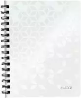 Leitz 46410001, Leitz WOW Collegeblock A5 kariert, spiralgebunden mit PP-Einband