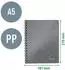 Leitz WOW Collegeblock A5, kariert, PP-Einband (46410001)