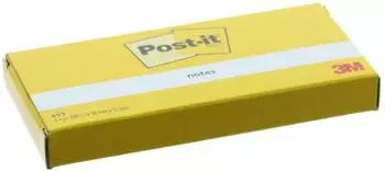 Post-it Haftnotiz 653 51x38mm gelb, 100 Blatt (7100296172)